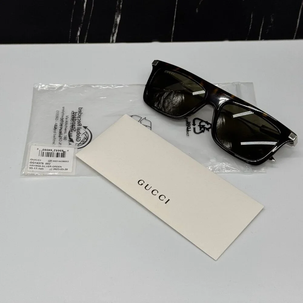 NEW GUCCI GG1437S 002 SUNGLASSES GUCCI
